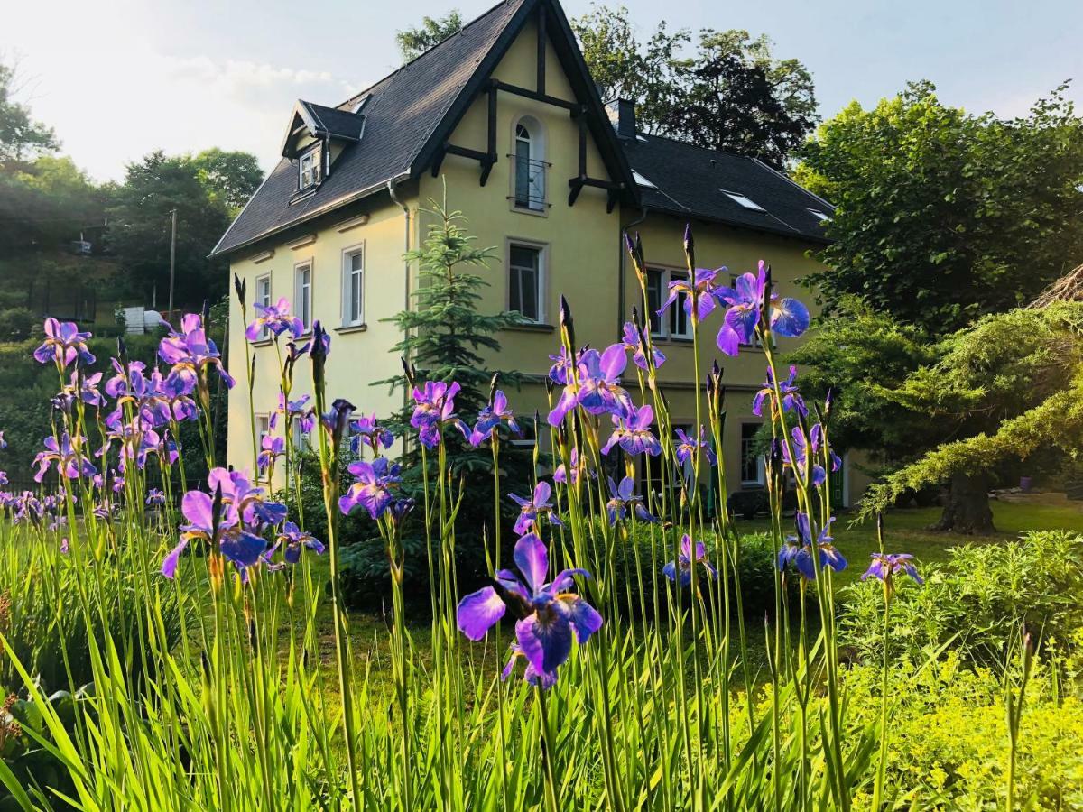 Ferienwohnungen Siebenlehn Am Romanus Freibad Bagian luar foto
