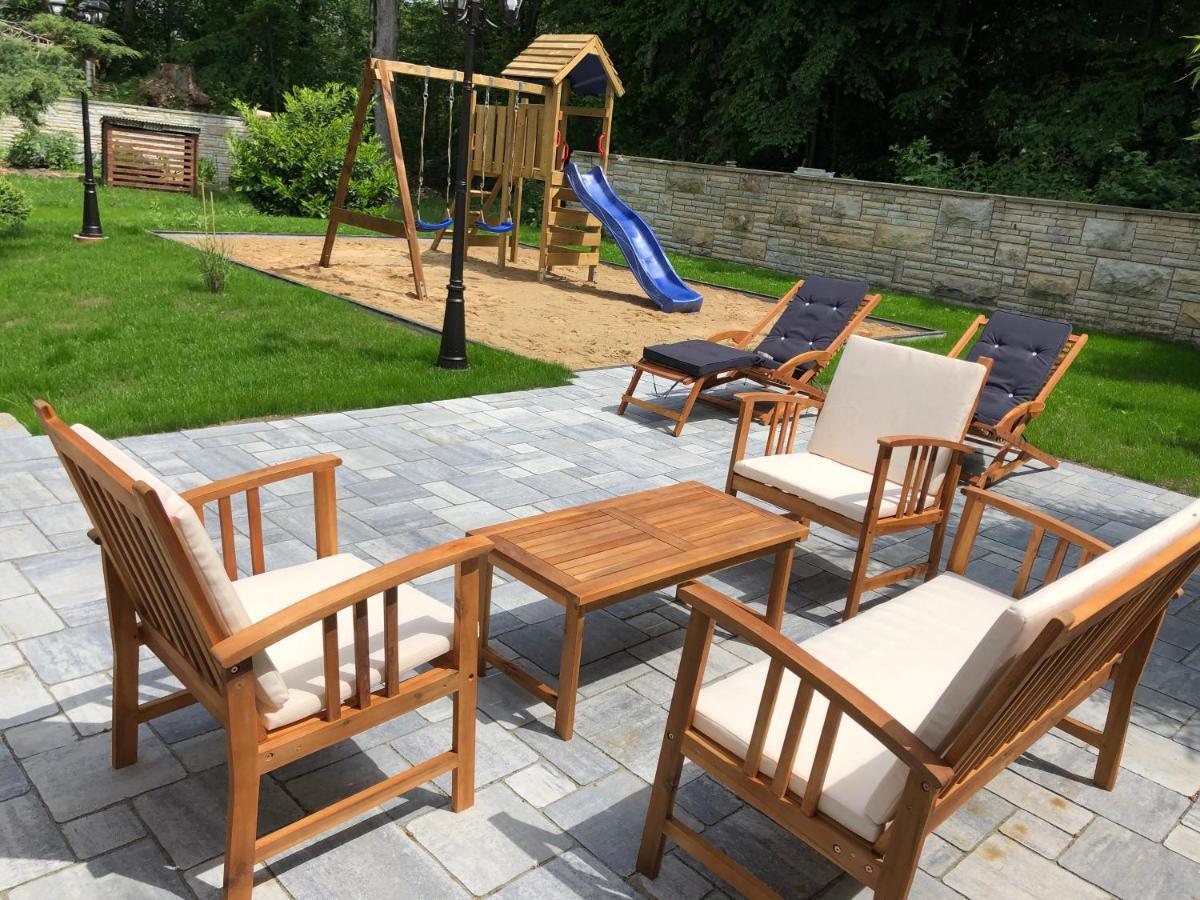 Ferienwohnungen Siebenlehn Am Romanus Freibad Bagian luar foto
